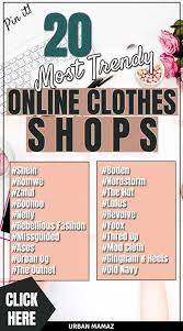 Discover the Ultimate List of Online Clothing Stores