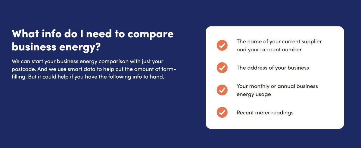 business energy comparison